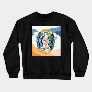 Wall Mural Art Crewneck Sweatshirt